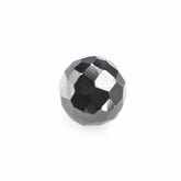 HEMATITE CHECKER CUT BALLS (HALF DRILL 0.80MM) 5MM 1.47 Cts.