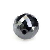 HEMATITE CHECKER CUT BALLS (HALF DRILL 0.80MM) 7MM 4.50 Cts.