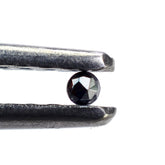 HEMATITE ROSE CUT ROUND CAB 1.50MM 0.16 Cts.