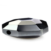 HEMATITE IRREGULAR CUT BRIOLETTE FANCY SHAPE (FULL DRILL 1.50MM) 20X15MM 31.28 Cts.