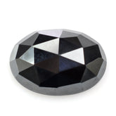 HEMATITE ROSE CUT OVAL CAB 14X10MM 8.10 Cts.