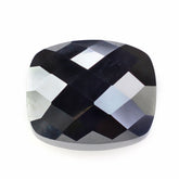 HEMATITE BRIOLETTE CUSHION (FULL DRILL 1.50MM) 12X10MM 10.33 Cts.