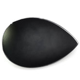 HEAMTITE IRREGULAR CUT PEAR CAB 30X20MM 24.40 Cts.