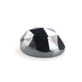 HEMATITE ROSE CUT ROUND CAB 6MM 1.28 Cts.