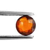 HESSONITE BRIOLETTE ROUND 6MM 1.10 Cts.