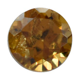 HESSONITE CUT ROUND 3MM 0.13 Cts.