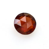 HESSONITE ROSE CUT BRIOLETTE ROUND (SEMI-MILKY)(HI) 8.00X8.00 MM 2.21 CTS