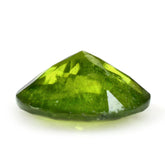 MILKY IDOCRASE CHECKER CUT ROUND 12MM 5.70 Cts.