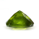 MILKY IDOCRASE CHECKER CUT CUSHION 10MM 4.40 Cts.