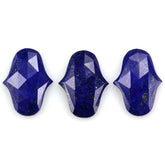 LAPIS LAZULI ROSE CUT FANCY CAB 22X16MM 9.10 Cts.