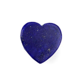 LAPIS LAZULI ROSE CUT HEART CAB 11MM 4.80 Cts.