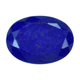 LAPIS LAZULI BOTH SIDE TABLE CUT OVAL 18X13MM 8.61 Cts.