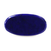 LAPIS LAZULI CHECKER HIGH DOME OVAL CAB 12X6MM 3.69 Cts.