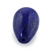 LAPIS LAZULI PLAIN DROPS (HALF DRILL 0.70MM) 12X8MM 6.30 Cts.