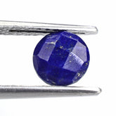 LAPIS LAZULI BRIOLETTE ROUND 7MM 1.43 Cts.