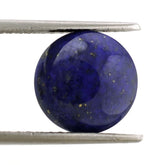 LAPIS LAZULI LENTIL ROUND 12MM 6.40 Cts.