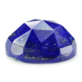 LAPIS LAZULI ROSE CUT ROUND CAB 15MM 12.60 Cts.