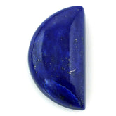 LAPIS LAZULI PLAIN D SHAPE FANCY 15X8MM 4.40 Cts.