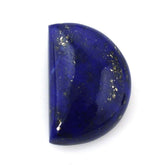 LAPIS LAZULI PLAIN D SHAPE FANCY 12X8MM 3.80 Cts.