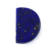LAPIS LAZULI PLAIN D SHAPE FANCY 12X8MM 3.80 Cts.