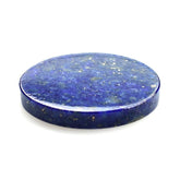 LAPIS LAZULI DISK ROUND (2-Quality) 18MM 9.45 Cts.