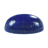 LAPIS LAZULI SOME WHITE SPOTS AND PYRITE PLAIN CAB OVAL 16.00X12.00 MM 10.37 Cts.