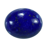 LAPIS LAZULI PLAIN OVAL CAB (SOME WHITE SPOTS AND PYRITE) 10.00X8.00 MM 2.92 Cts.