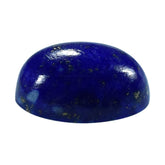 LAPIS LAZULI PLAIN OVAL CAB (SOME WHITE SPOTS AND PYRITE) 10.00X8.00 MM 2.92 Cts.