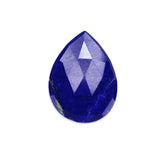LAPIS LAZULI ROSE CUT PEAR CAB FLAT 30X20MM 13.63 Cts.