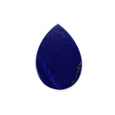 LAPIS LAZULI ROSE CUT PEAR CAB FLAT 30X20MM 13.63 Cts.