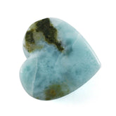 LARIMAR HEART CAB 15.50MM 12.67 Cts.