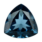 LONDON BLUE TOPAZ CUT TRILLION 13.00MM 9.28 Cts.