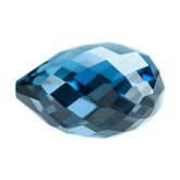 LONDON BLUE TOPAZ BRIOLETTE HEART 16MM 21.68 Cts.