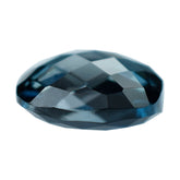LONDON BLUE TOPAZ BRIOLETTE CUSHION 13MM 10.37 Cts.