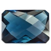 LONDON BLUE TOPAZ BRIOLETTE OCTAGON 18X13MM 18.47 Cts.