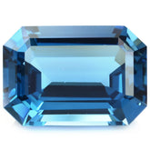 LONDON BLUE TOPAZ CUT OCTAGON 20X14MM 22.84 Cts.