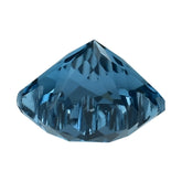 LONDON BLUE TOPAZ CUT SNOWFLAKE SHAPE 6MM (THICKNESS:-4.50MM) 1.16 Cts.