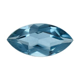 LONDON BLUE TOPAZ CUT MARQUISE 7X3.50MM 0.41 Cts.