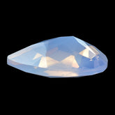 LAVENDER MOON QUARTZ CHECKER CUT PEAR 12X8MM 2.40Cts.