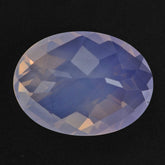 LAVENDER MOON QUARTZ CUT OVAL CHECKER 16X12MM 7.42 Cts.