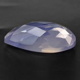LAVENDER MOON QUARTZ CHECKER PEAR CAB 18X11MM 7.68 Cts.
