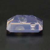LAVENDER MOON QUARTZ SUPPER BUBBLE OCTAGON 14X10MM 5.70 Cts.