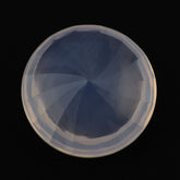 LAVENDER MOON QUARTZ ROUND TWISTED CONCAVE 15MM 8.42 Cts.