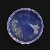 LAVENDER MOON QUARTZ CONCAVE CUT ROUND (DES#45) 12MM 5.5 Cts.