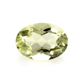 LEMON QUARTZ CUT OVAL (GREEN GOLD) 7X5MM 0.75 Cts.