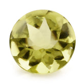 LEMON QUARTZ BUFFTOP ROUND (GREEN GOLD) 10MM 3.62 Cts.
