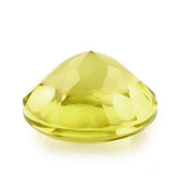 LEMON QUARTZ BUFFTOP ROUND (GREEN GOLD) 10MM 3.62 Cts.