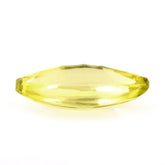 LEMON QUARTZ BUFFTOP CONCAVE MARQUISE (GREEN GOLD) 10X5MM 0.95 Cts.