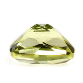 LEMON QUARTZ CUT CUSHION (GREEN GOLD) 12X10MM 5.45 Cts.