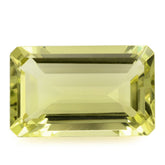 LEMON QUARTZ CUT OCTAGON (GREEN GOLD) 16X10MM 7.99 Cts.